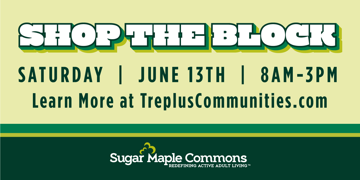 Shop The Block at Sugar Maple Commons' Community-Wide Garage Sale!